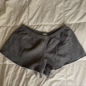 Brandy Melville gray sweat shorts